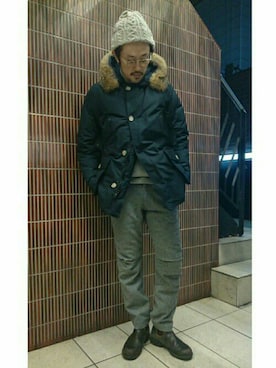 「Blundstone（ブランドストーン）のBlundstone/ブランドストーン　ｻｲﾄﾞｺﾞｱﾌﾞｰﾂ Men's（ブーツ）」を使った、naouさん（メンズ・182cm）の秋コーディネート