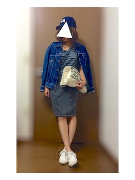 「オールグレー」｜「アイテム（腕時計）」を使った、AOKIさん（レディース・155cm）の秋コーディネート