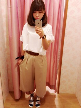 kaorunさん（レディース・160cm）の夏コーディネート