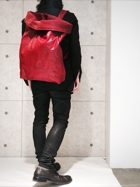 「T.A.S（ティーエーエス）のアイテム」を使った、dark_fashionさん（メンズ・172cm）の春コーディネート