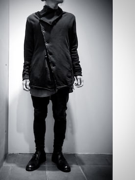 「thom krom」｜dark_fashionさん（メンズ・172cm）の秋コーディネート