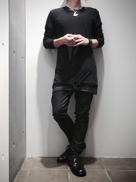「thom krom」｜dark_fashionさん（メンズ・172cm）の秋コーディネート