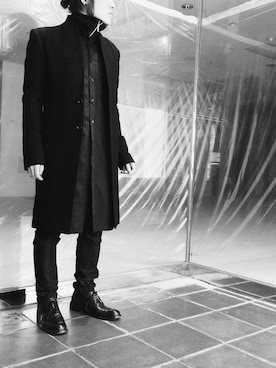 「JULIUS（ユリウス）のアイテム」を使った、dark_fashionさん（メンズ・172cm）の秋コーディネート