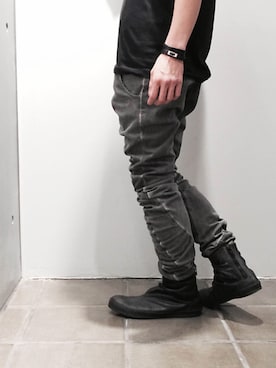 「TASKINO（タスキーノ）のアイテム」を使った、dark_fashionさん（メンズ・172cm）の秋コーディネート