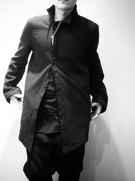 「thom krom」｜dark_fashionさん（メンズ・172cm）の冬コーディネート