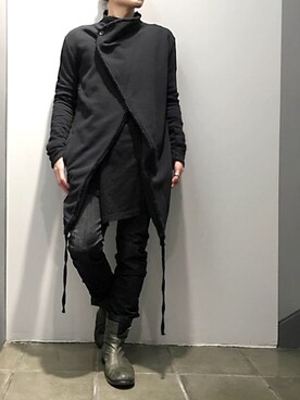 「thom krom」｜dark_fashionさん（メンズ・172cm）の春コーディネート