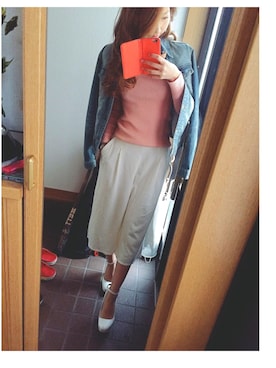 Rionaさん（レディース・165cm）の春コーディネート