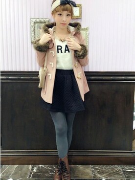 3Sistersさん（レディース・160cm）の秋コーディネート