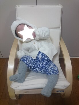 「fafa」｜「アイテム（帽子）」を使った、APRICOTさん（キッズ・70cm）の秋コーディネート