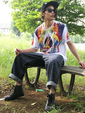 藤田純太さん（メンズ・177cm）の秋コーディネート