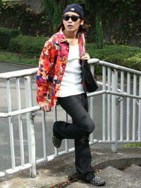 藤田純太さん（メンズ・177cm）の秋コーディネート