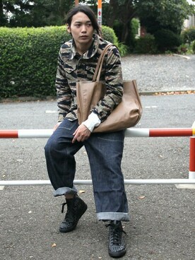 藤田純太さん（メンズ・177cm）の秋コーディネート