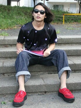 藤田純太さん（メンズ・177cm）の秋コーディネート