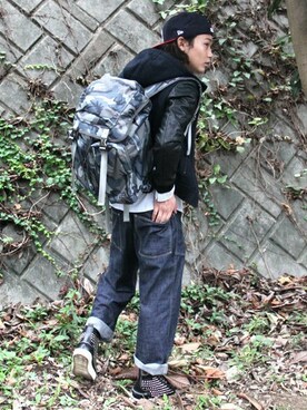 藤田純太さん（メンズ・177cm）の秋コーディネート