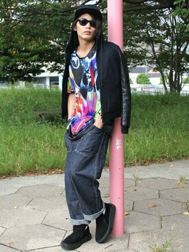 藤田純太さん(メンズ・177cm)の秋コーディネート