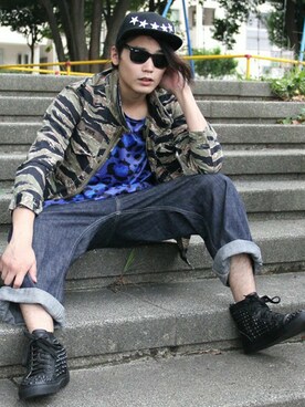 藤田純太さん（メンズ・177cm）の秋コーディネート