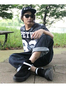 藤田純太さん（メンズ・177cm）の秋コーディネート