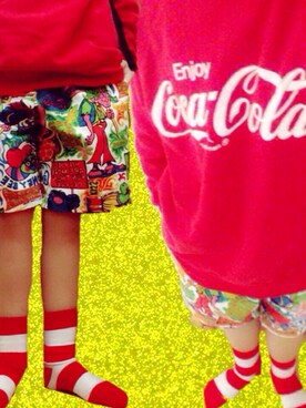 「マクドナルド」｜「アイテム（スウェット）」を使った、M！さん（レディース・153cm）の秋コーディネート