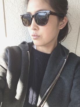 「Acne Studios（アクネストゥディオズ）のアイテム（ダウンジャケット/コート）」を使った、nevelさん（レディース・167cm）の冬コーディネート