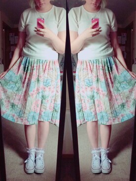 「American style」｜Patricia Maryさん（レディース・173cm）の秋コーディネート