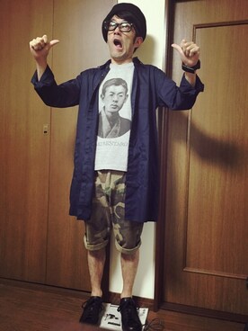 「MASTER&Co（マスターアンドコー）のアイテム（パンツ）」を使った、kometubuchanさん（メンズ・160cm）の秋コーディネート