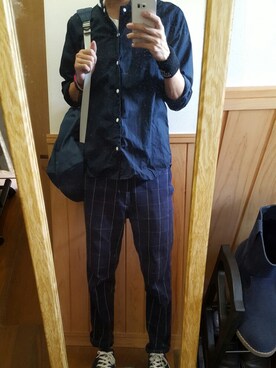 のぴたさん（メンズ・174cm）の夏コーディネート