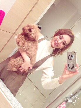 「Chiara Ferragni（キアラフェラーニ）のアイテム」を使った、Schwe Amourさん（レディース・160cm）の春コーディネート