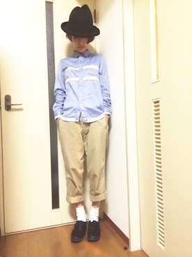 「.......RESEARCH（リサーチ）のアイテム」を使った、すだちさん（レディース・165cm）の秋コーディネート