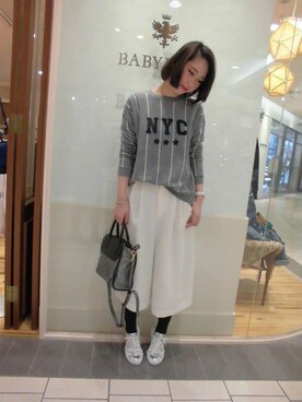 BABYLONE　梅田店さん（レディース・166cm）の冬コーディネート