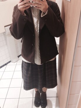 「Crisp」｜二星さん（レディース・149cm）の秋コーディネート