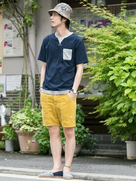 shibataniさん(メンズ・180cm)の夏コーディネート