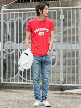 shibataniさん(メンズ・180cm)の夏コーディネート