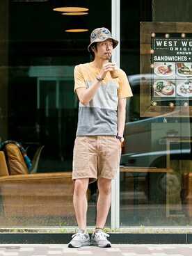 shibataniさん(メンズ・180cm)の夏コーディネート