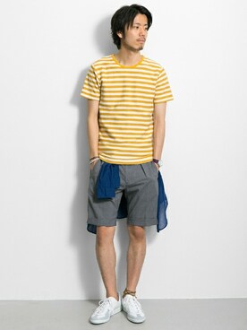 shibataniさん（メンズ・180cm）の夏コーディネート