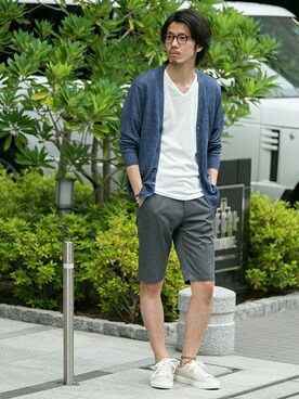 shibataniさん（メンズ・180cm）の夏コーディネート