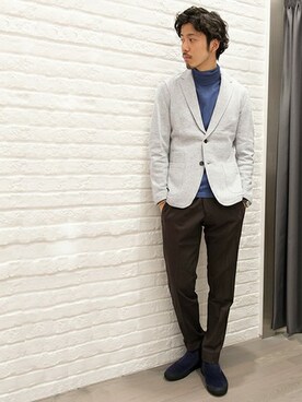 「URBAN RESEARCH Sonny Label（アーバンリサーチサニーレーベル）のアイテム（ブーツ）」を使った、shibataniさん（メンズ・180cm）の秋コーディネート