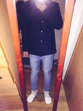 「アイテム（その他アウター）」を使った、naoさん（メンズ・165cm・20代）の冬コーディネート