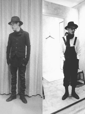 「Johnbull Private labo（ジョンブルプライベートラボ）のアイテム（その他）」を使った、tatさん（メンズ・173cm）の冬コーディネート