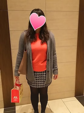 「あったかいんだから」｜ayako.oさん（レディース・157cm）の冬コーディネート