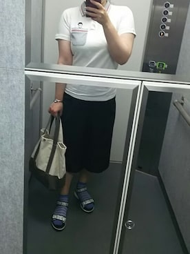 「今日も暑い」｜ayako.oさん（レディース・157cm）の春コーディネート