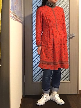 enonoさん（レディース・157cm）の春コーディネート