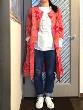 enonoさん（レディース・157cm）の春コーディネート