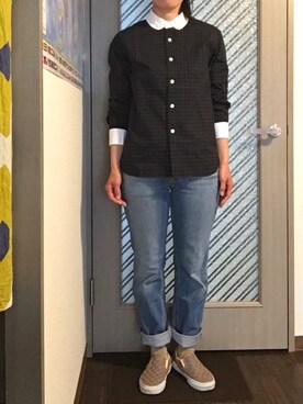 enonoさん（レディース・157cm）の春コーディネート