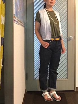 enonoさん（レディース・157cm）の夏コーディネート