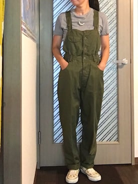 「Sheta（シータ）のアイテム（トップス）」を使った、enonoさん（レディース・157cm）の夏コーディネート