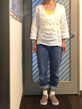 enonoさん（レディース・157cm）の秋コーディネート