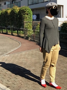 enonoさん（レディース・157cm）の秋コーディネート