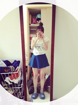 鄭柚子さんのコーディネート