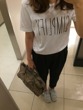 「A part by（アパートバイ）のアイテム（オールインワン・サロペット）」を使った、mintさん（レディース・160cm）の秋コーディネート