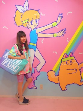 「アイテム（Tシャツ/カットソー）」を使った、galaxxxyさん（レディース・155cm）の春コーディネート